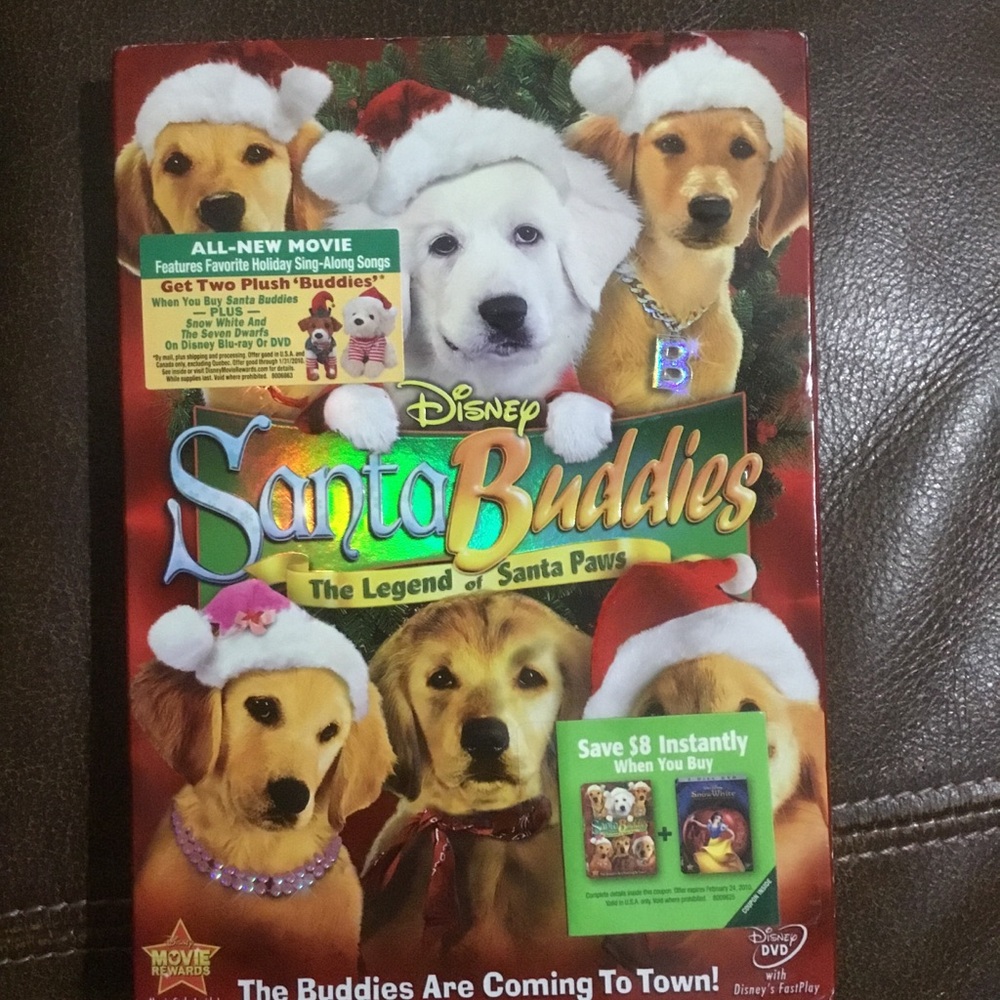 Santa Buddies (DVD, 2009) The Legend of Santa Paws Walt Disney‎ Pictures